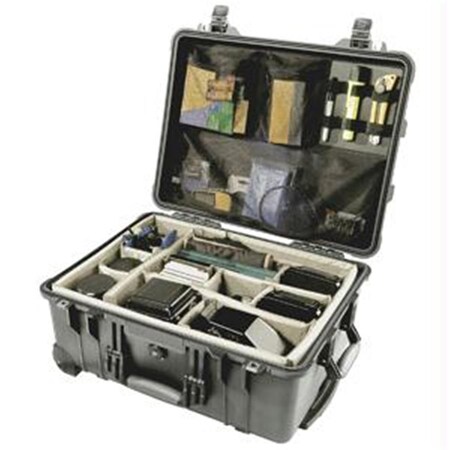 Pelican Products Pelican Products 1560-001-110 20.37" x 15.43" x 9.00" Black Case 1560-001-110